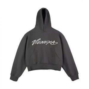 Áo Hoodie Vienexa Essential - Màu Nâu Xám