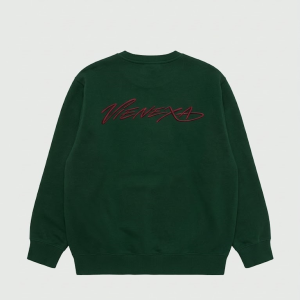 Áo Sweater Xanh Đậm - Biểu Tượng Đơn Giản