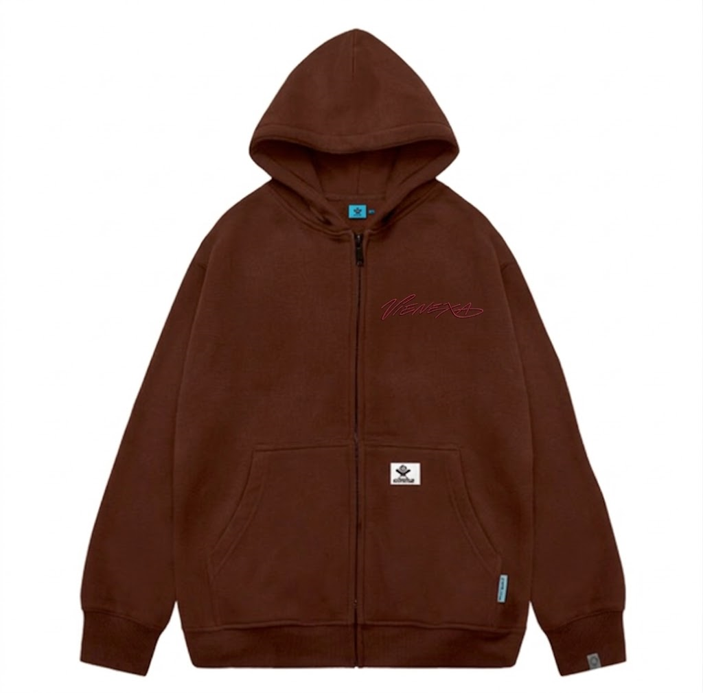 hoodie zip đỏ